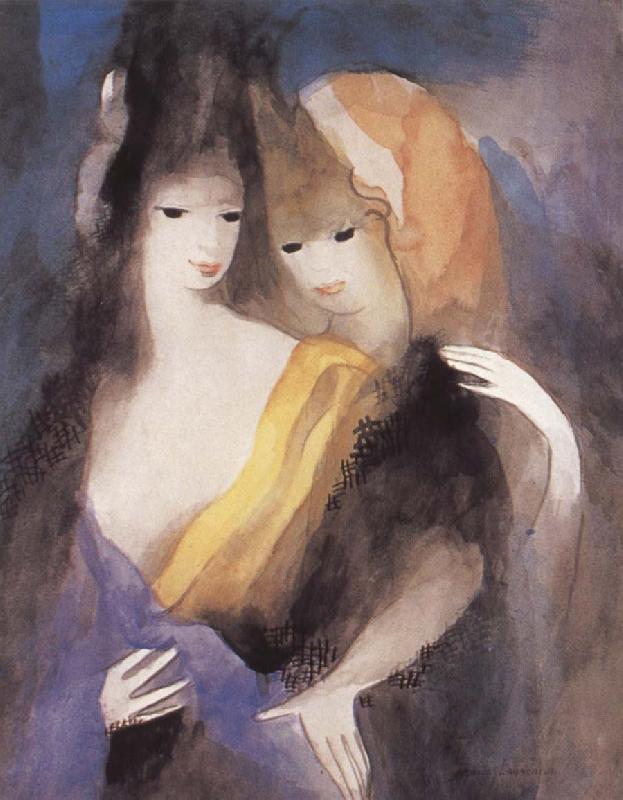 Marie Laurencin Two woman oil painting image